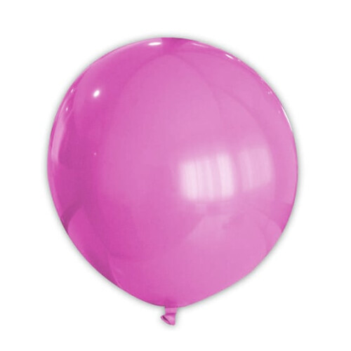 Rubies Ballon - GLOBOLANDIA - 80cm - Fuchsia - Natuurrubber - Kind Mix