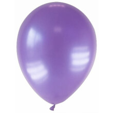 12 paarse metallic ballonnen 28 cm