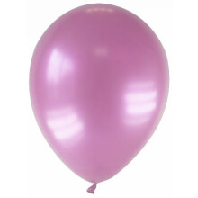 12 Pink Metallic Balloons 28 cm