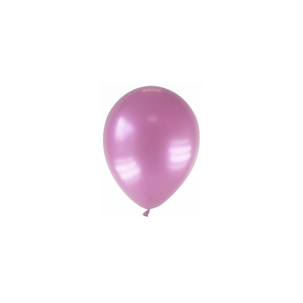 Rubies 12 Metallic Balloons 28 Cm Pink