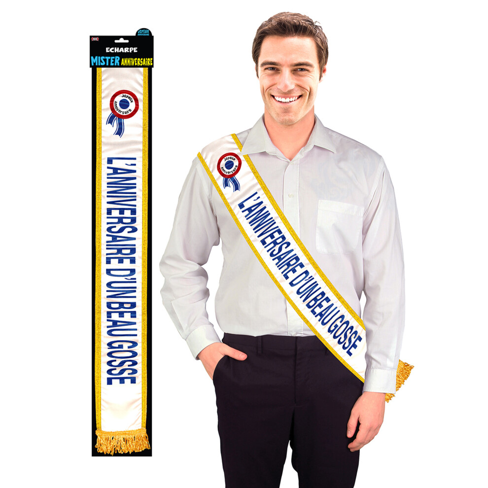 Blue scarf A handsome guy's birthday-image-OPC-PJ9W7YC-NEW