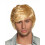 Rubies Short retro blonde men's wig 1