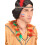 Rubies Indian feather necklace 2