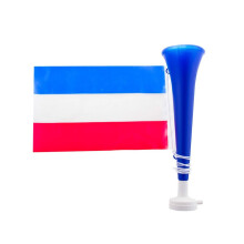 Football trumpet with French flag
