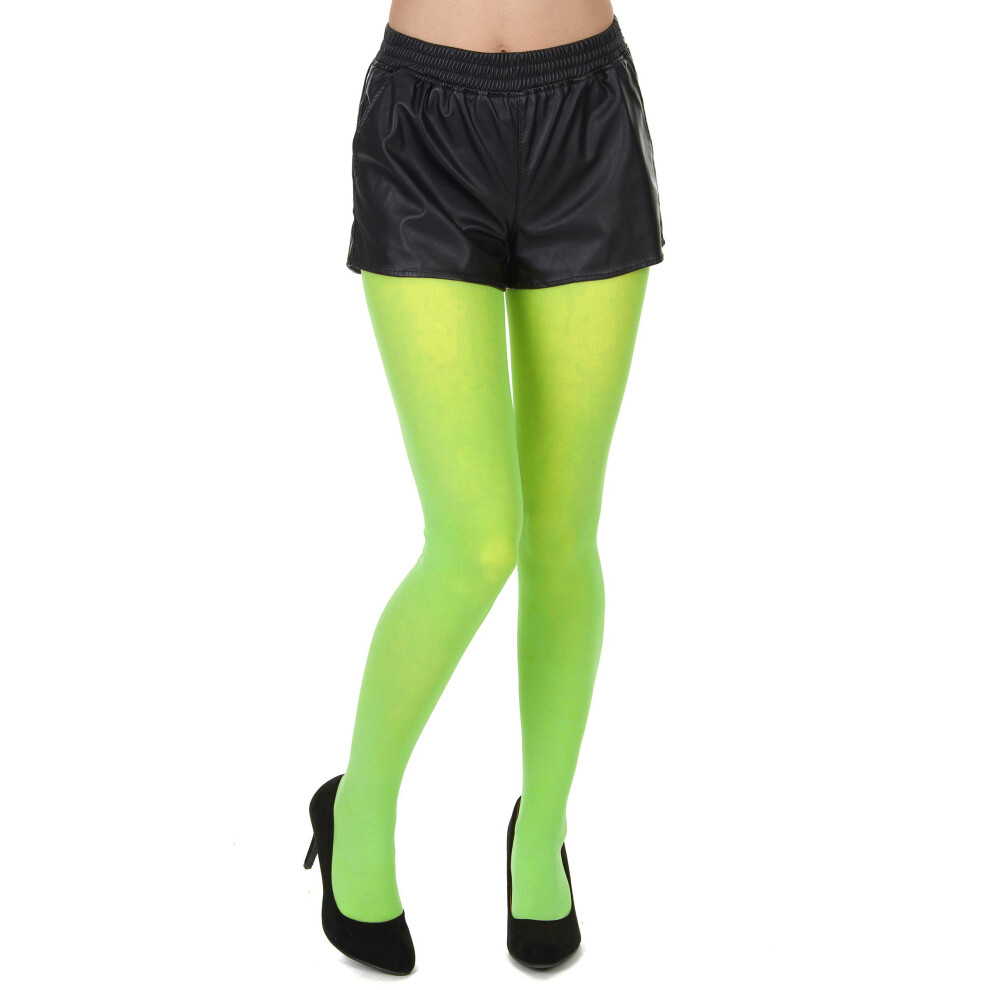 Rubies (Xxxl) Adult Fluorescent Tights Green