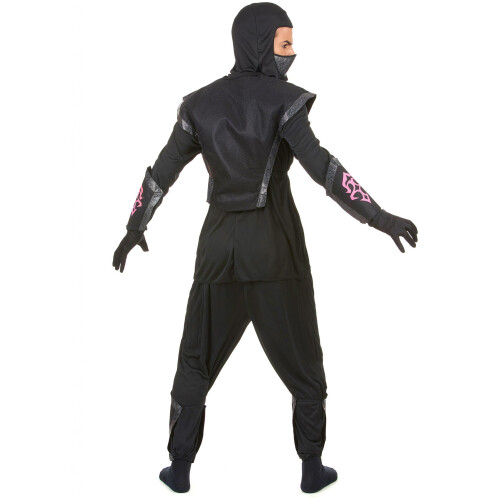 Rubies (M) Men's felt-effect ninja costume 2