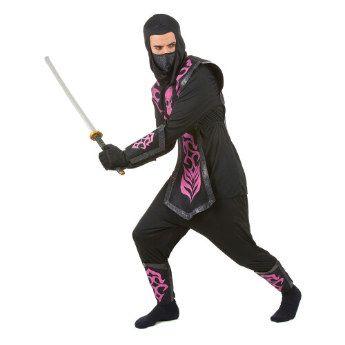 Rubies (M) Men's felt-effect ninja costume