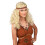 Rubies Blonde hippie wig for women 1