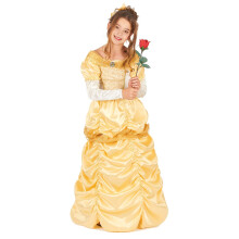 (M 7-9 years (120-130 cm)) Beauty princess costume for girls