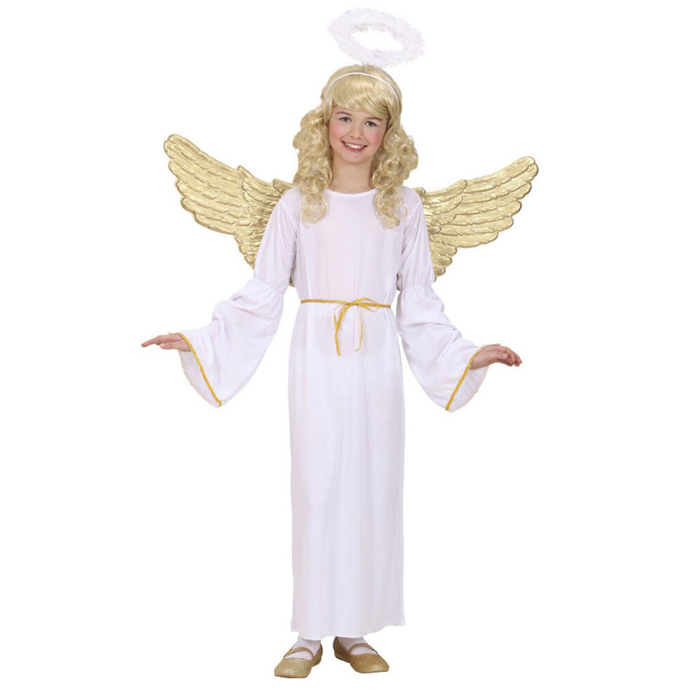 Rubies (5-7 Years (128 Cm)) Angel Costume For Children Golden