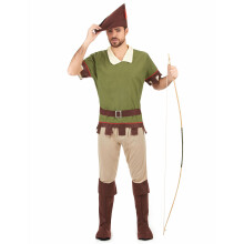 (M) Brown and green Woodland Man costume