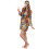 Rubies (S) Women's round pattern hippie costume 2