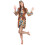Rubies (S) Women's round pattern hippie costume 1
