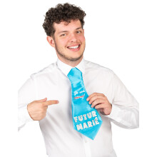 Funny bachelor party tie