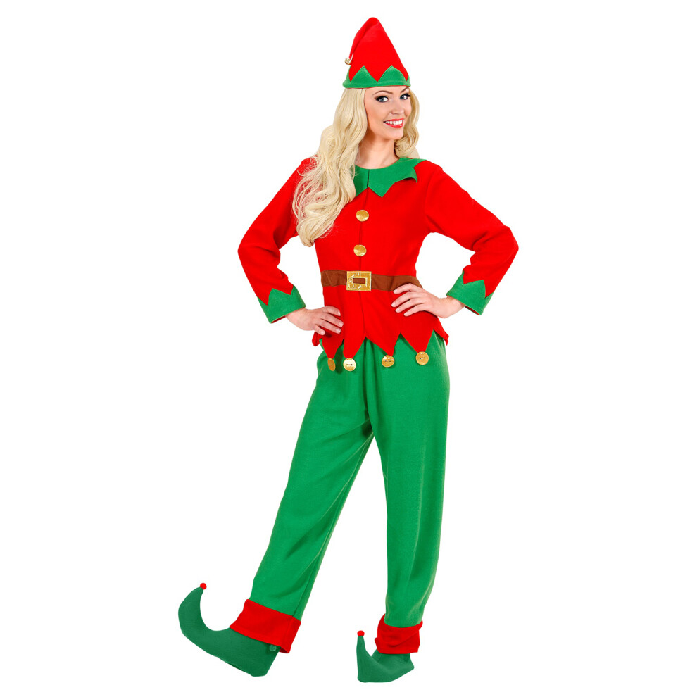Rubies (S) Women's Santa Claus Elf Costume Red