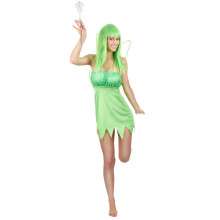 (S) Green fairy costume for women