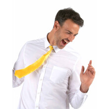 Adult fluorescent yellow tie
