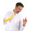 Rubies Adult fluorescent yellow tie 1