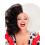 Rubies Cruel black and white long wig for women 2
