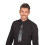 Rubies Black tie with transparent sequins for adults 4