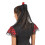 Rubies Veil with red Spanish rose for women 1
