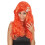 Rubies Long orange wig for women 1