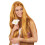 Rubies Long red hippie wig for women 1