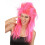 Rubies Pink rock singer wig for women 1