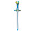 Rubies Blue inflatable sword 77 cm 1