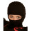 Rubies Black ninja hood for children 1
