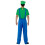 Rubies (L) Green plumber costume for men 3