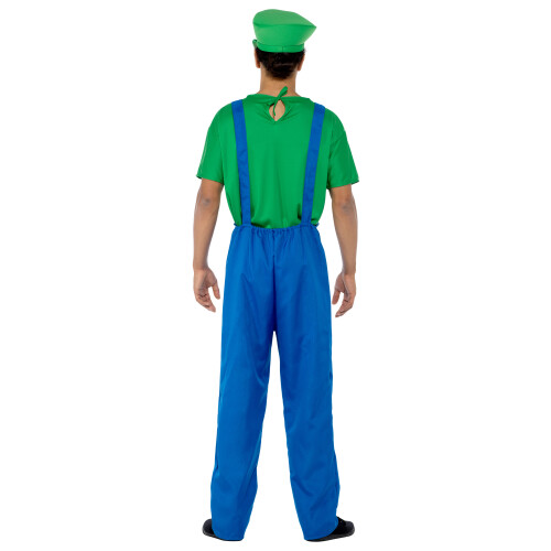 Rubies (L) Green plumber costume for men 2