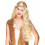 Rubies Long blonde hippie wig for women 1