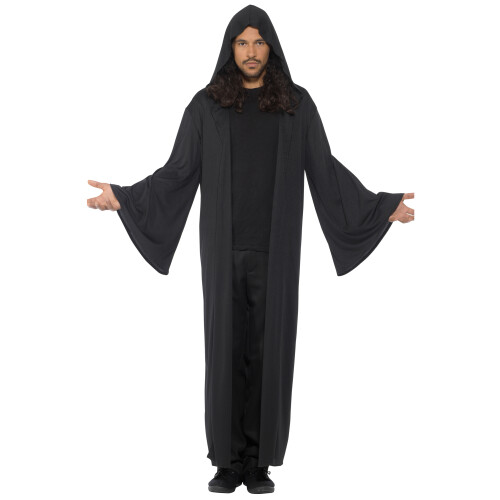Rubies Men's Halloween Hooded Long Cape 2