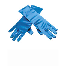 Children's blue ice princess gloves