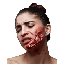 Fake jaw injury apparent adult Halloween