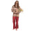 Rubies (M/L) Burgundy hippie costume for men 1