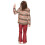 Rubies (M/L) Burgundy hippie costume for men 3