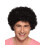 Rubies Standard black afro wig for adults 2