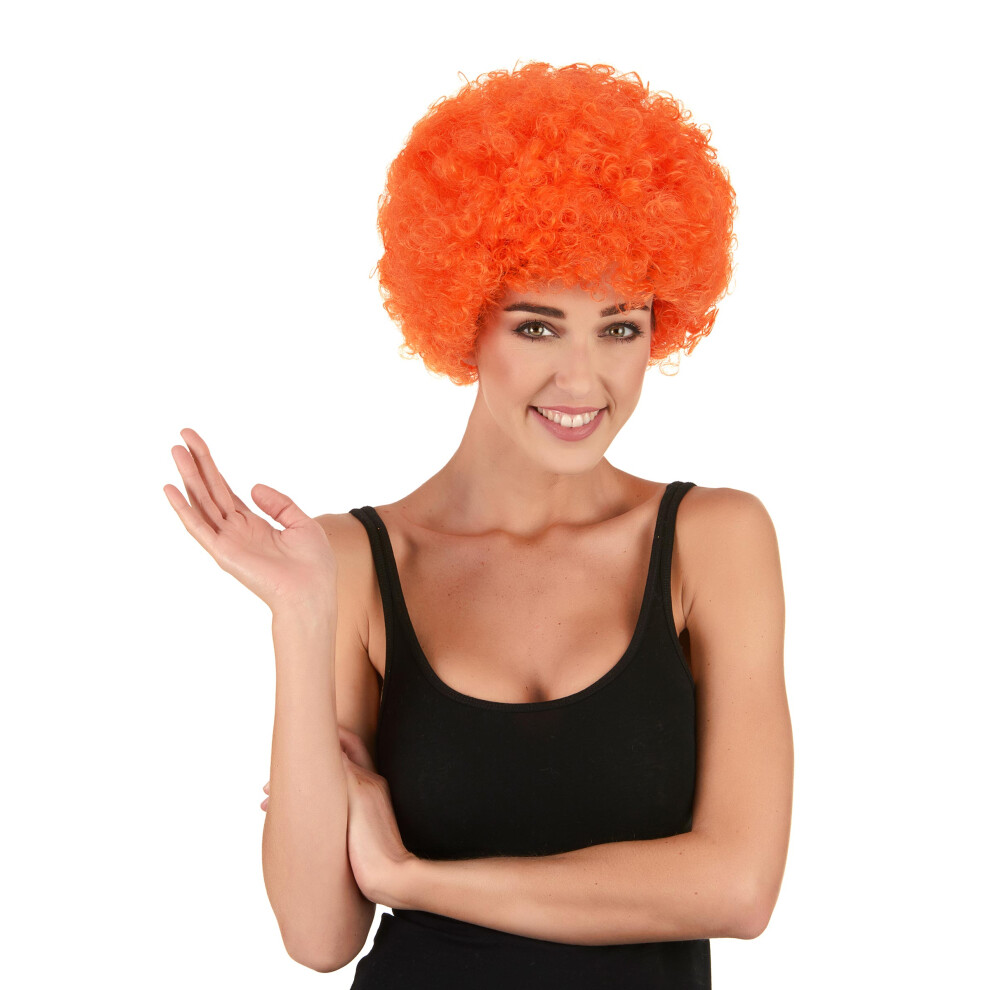 Rubies Standard Clown Wig For Adults Orange
