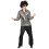 Rubies (XL) Men's silver disco costume 1