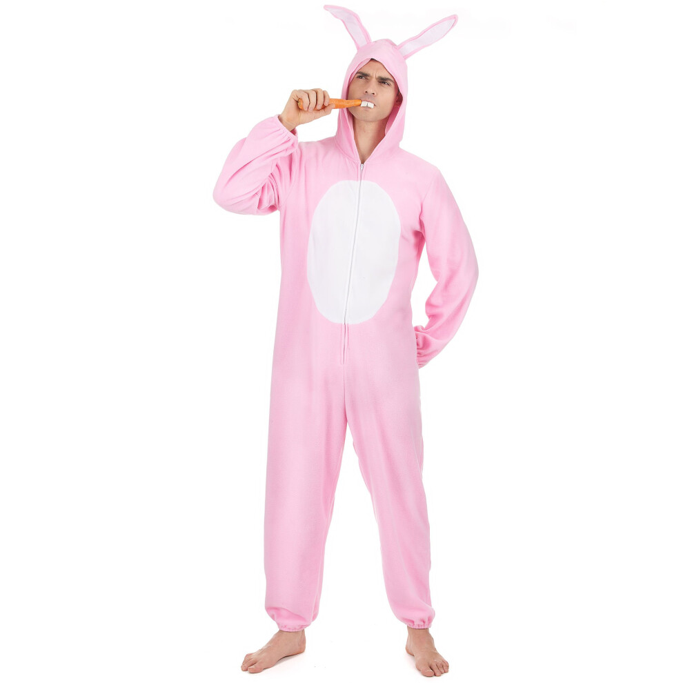 Rubies Rabbit Costume For Men Pink