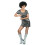 Rubies (XL) Women's silver disco dress costume 1