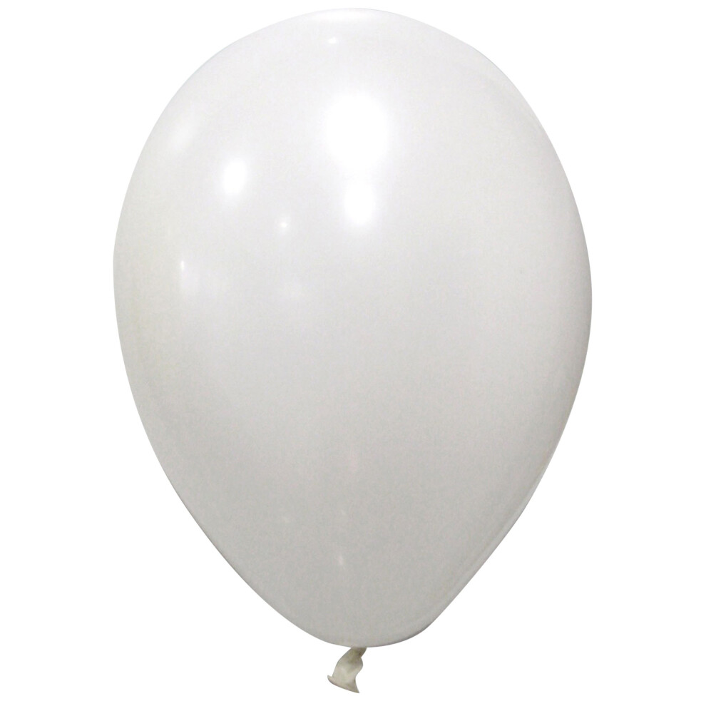 Rubies 50 Balloons 30 Cm White
