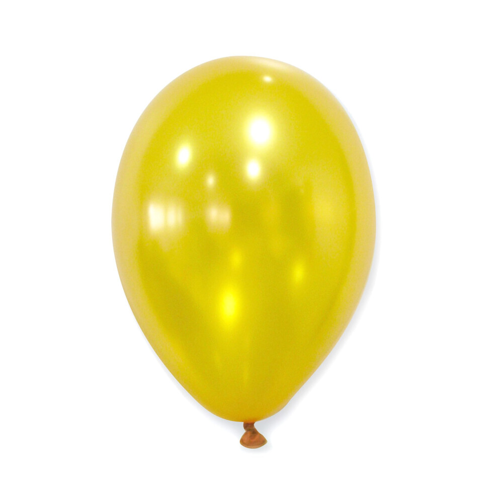 Rubies 50 Metallic Balloons 30 Cm Gold