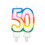 Rubies Birthday candle number 50 1