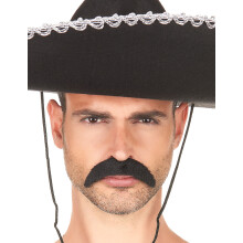Adult black mustache