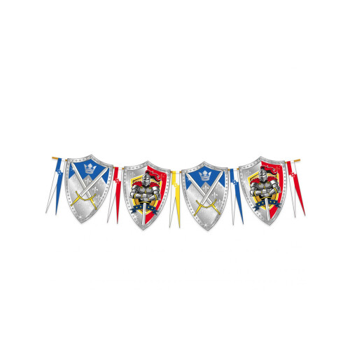 Rubies Knights garland 6 meters