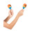 Rubies 2 Hawaiian wooden maracas 2
