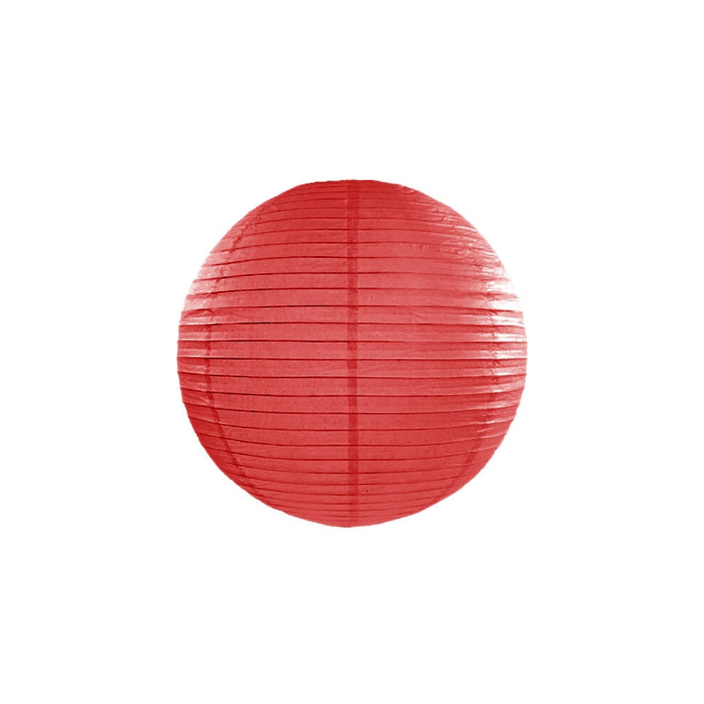 Red Japanese lantern 35 cm